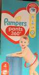 Pampersy 4 Pants 108szt. 85zł