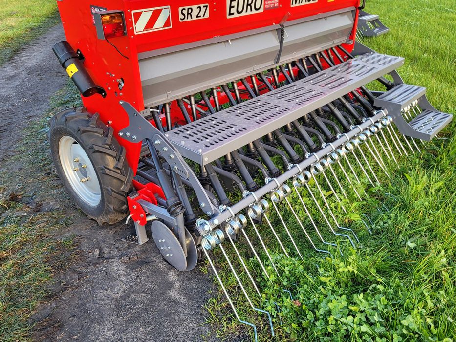 Siewnik zbożowy EURO-MASZ 2,5m 2,7m 3m stopkowy talerzowy Promocja !!!