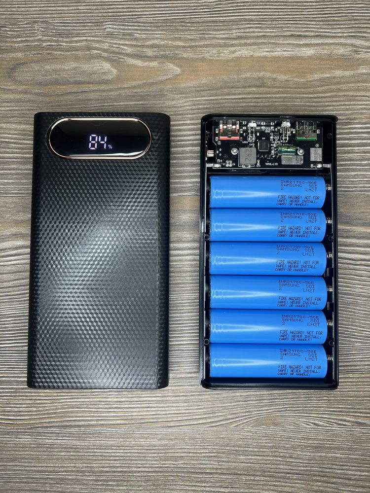 PowerBank 43000 - 21000mah реальна ємкість QC/PD 22.5W Швидка зарядка
