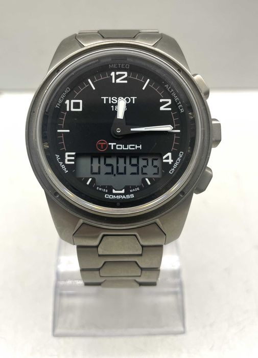 Zegarek Tissot T-TOUCH II Brusched titanum T047420
