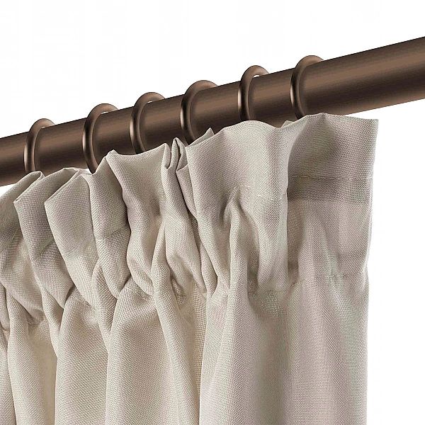 Zasłona 140x250 Ogrodowa Wodoodporna Jednolita na Taśmie Gaia Taupe