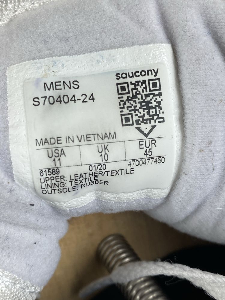 Кросівки saucony shadow 5000 45/29 см