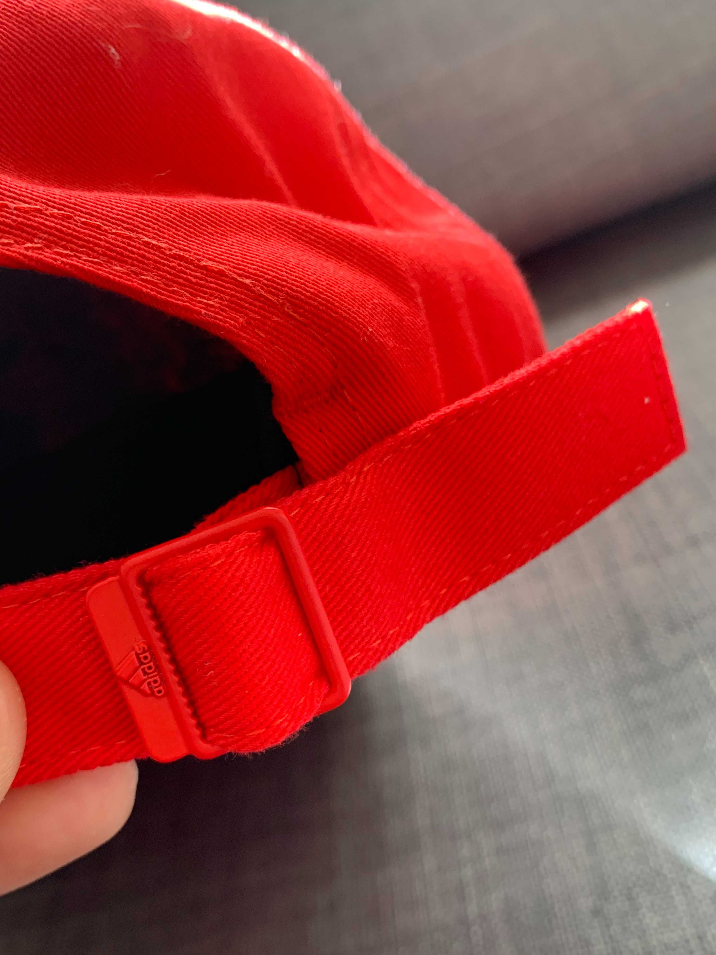 Chapéu Benfica Adidas 2020, 2021 vermelho e dourado