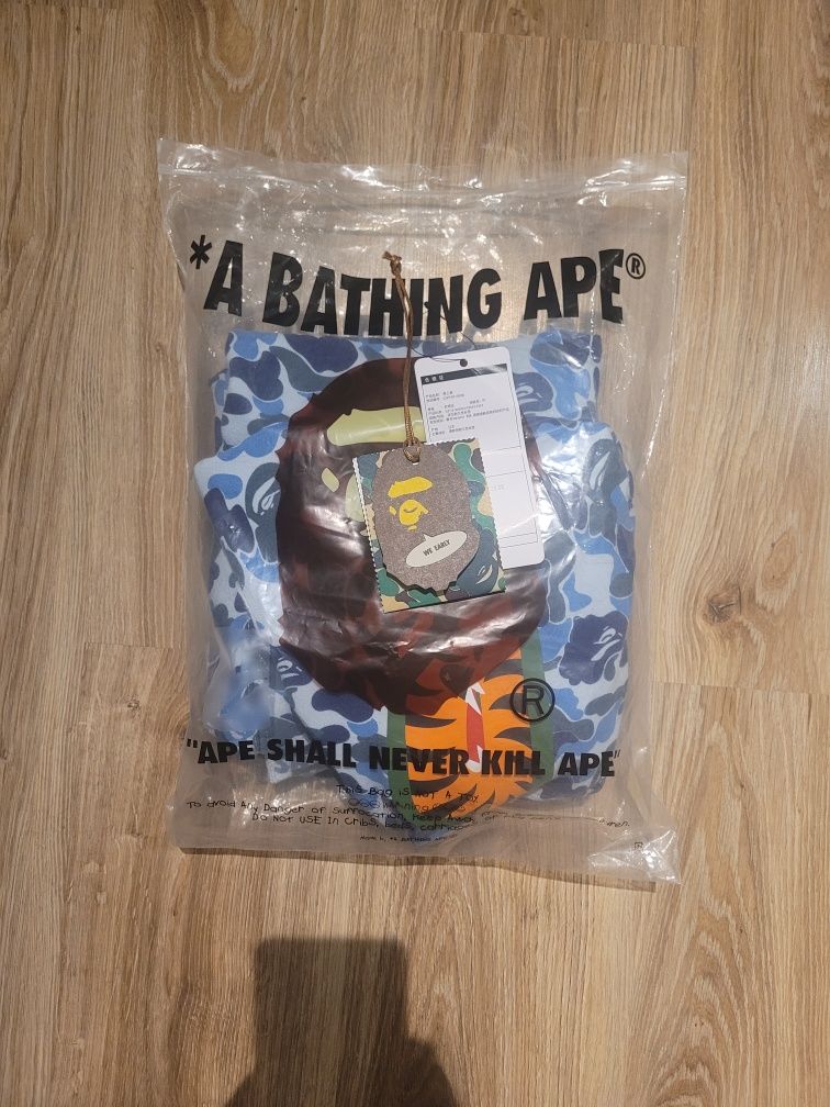 Bluza bape M niebieska