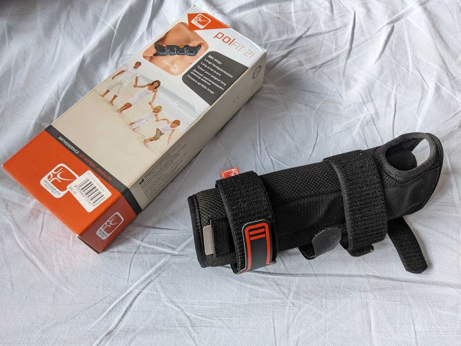 Stabilizator nadgarstka Polfit 21 orteza lewa długa wolny kciuk dowóz