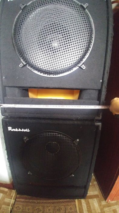 Сабвуфер. Колонки. Усилитель.