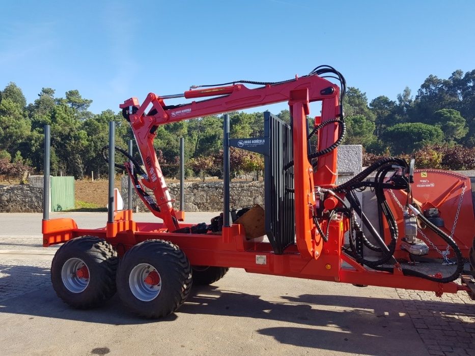 Grua Florestal 5 Metros Profissional Nova