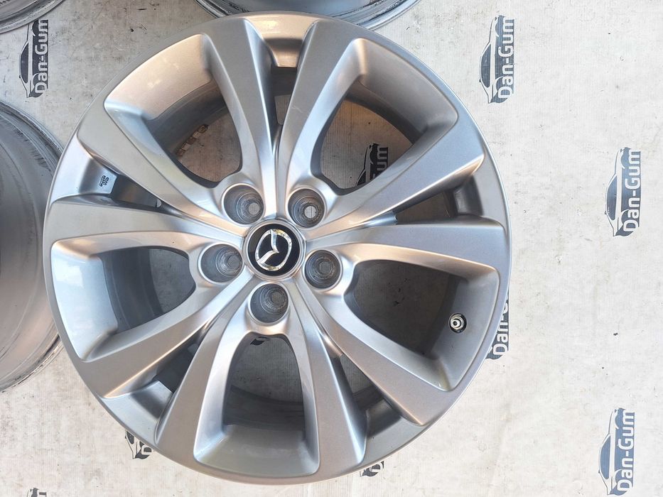 Felgi aluminiowe 5 x 114,3 R 18 Alufelgi oryginalne Mazda Jak Nowe