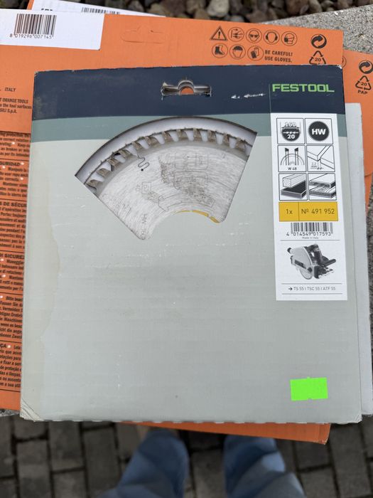 Tarcza festool do płyt laminowanych