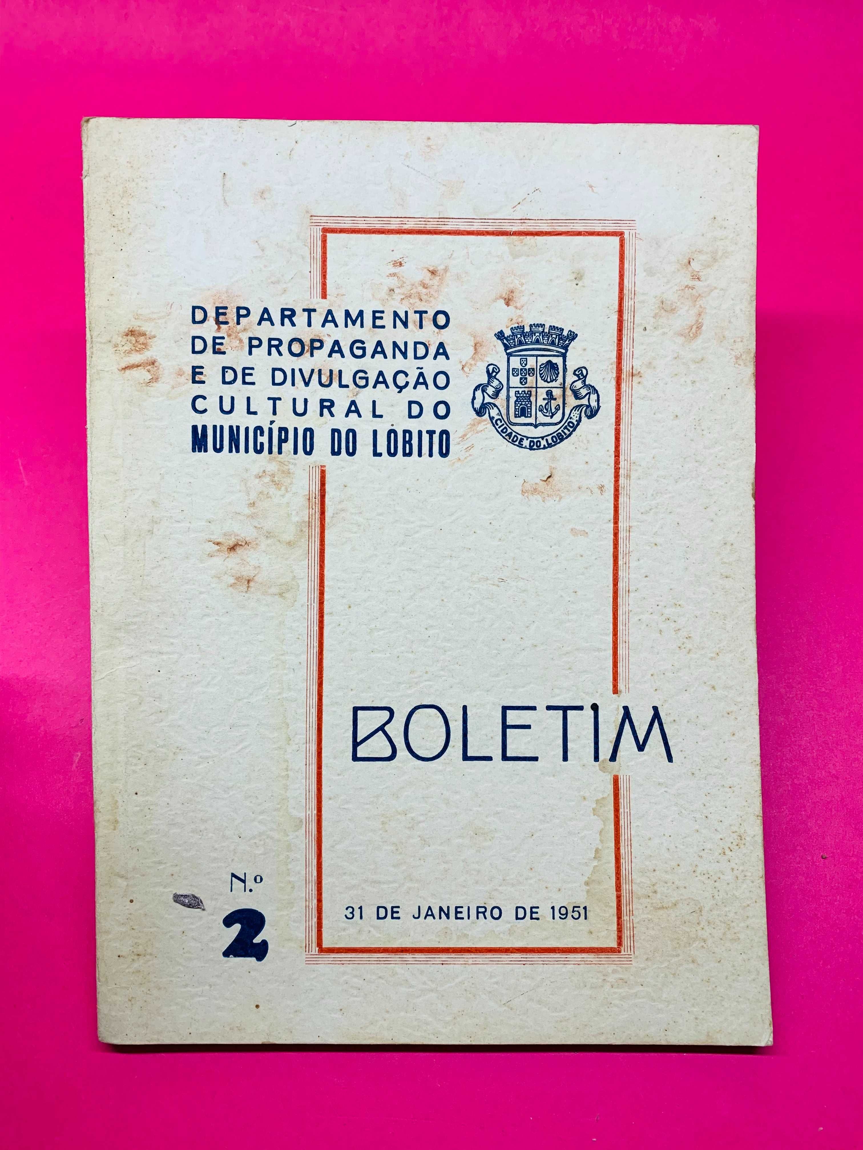 Boletim Nº2, Janeiro 1951