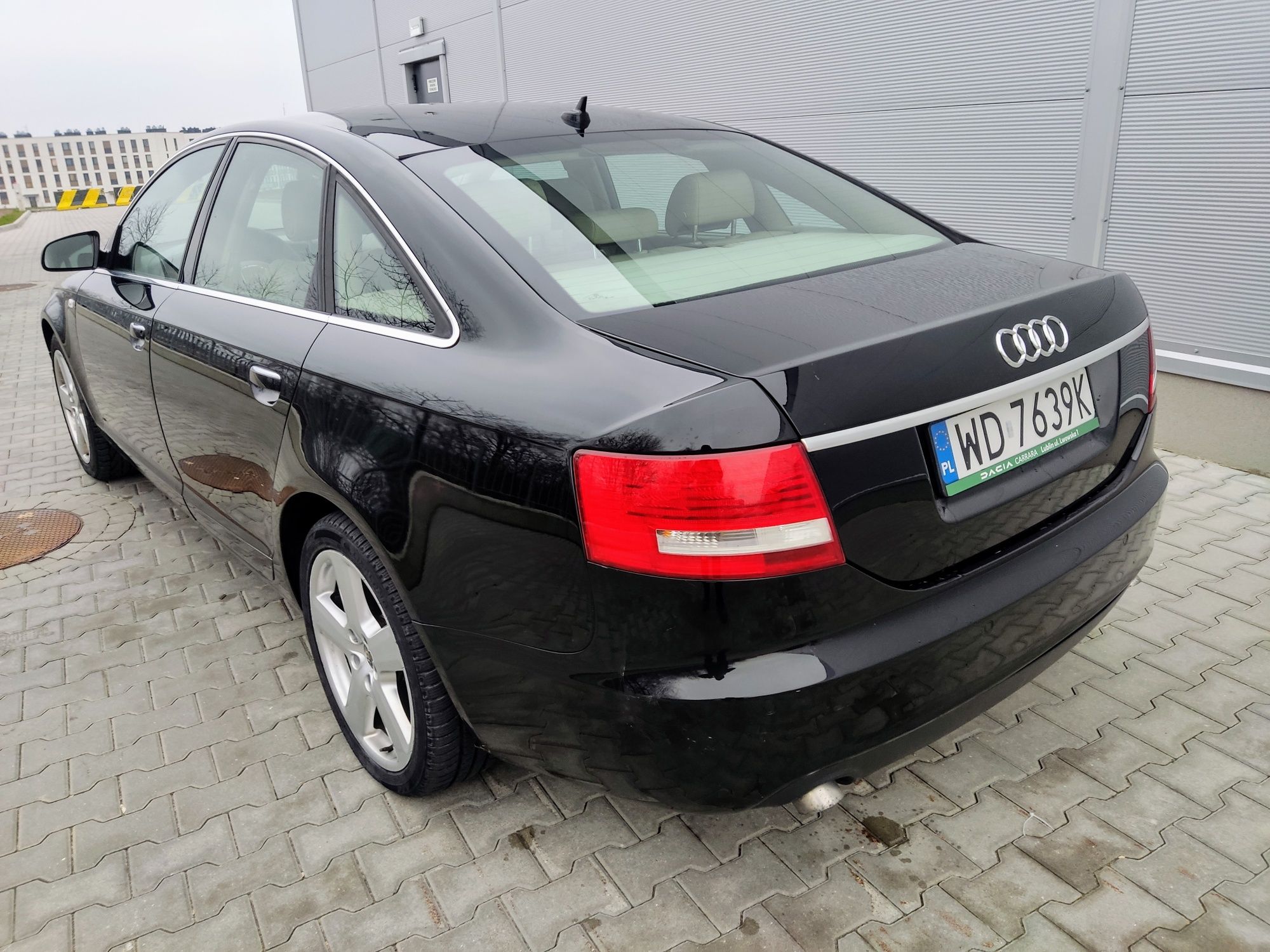 AUDI A6 C6 ** 2.0 TDI ** 07r ** Sedan ** MANUAL ** jasne skóry **