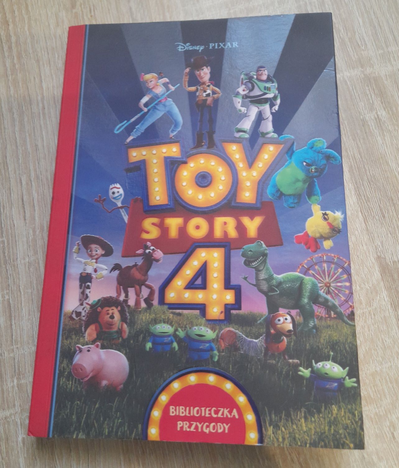 Książka biblioteczka przygody Toy Story 4