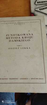 Książka zunifikowana metoda kroju damskiego cz 1.