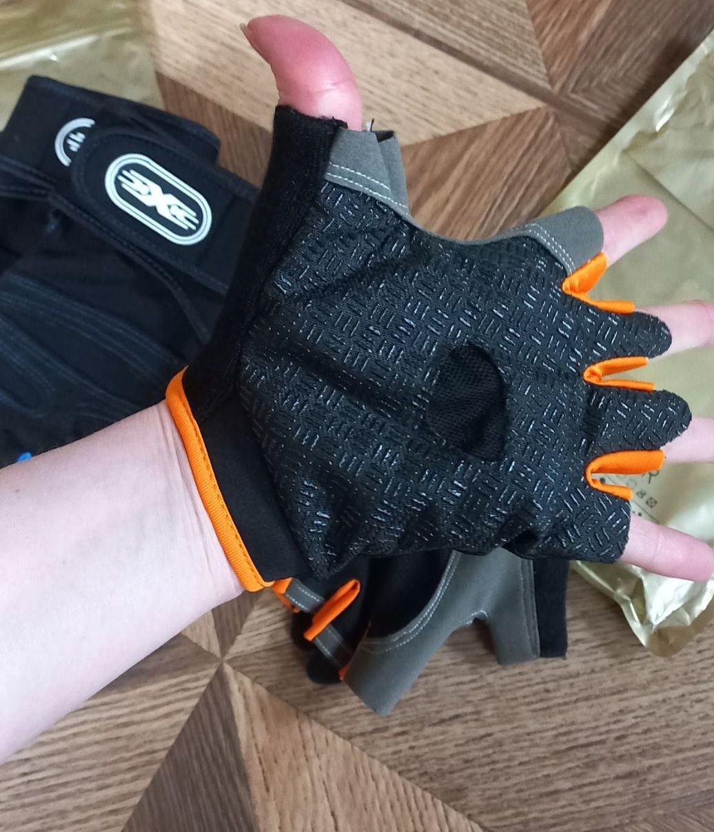 Нескользящие перчатки Xl для велоспорта,фитнеса