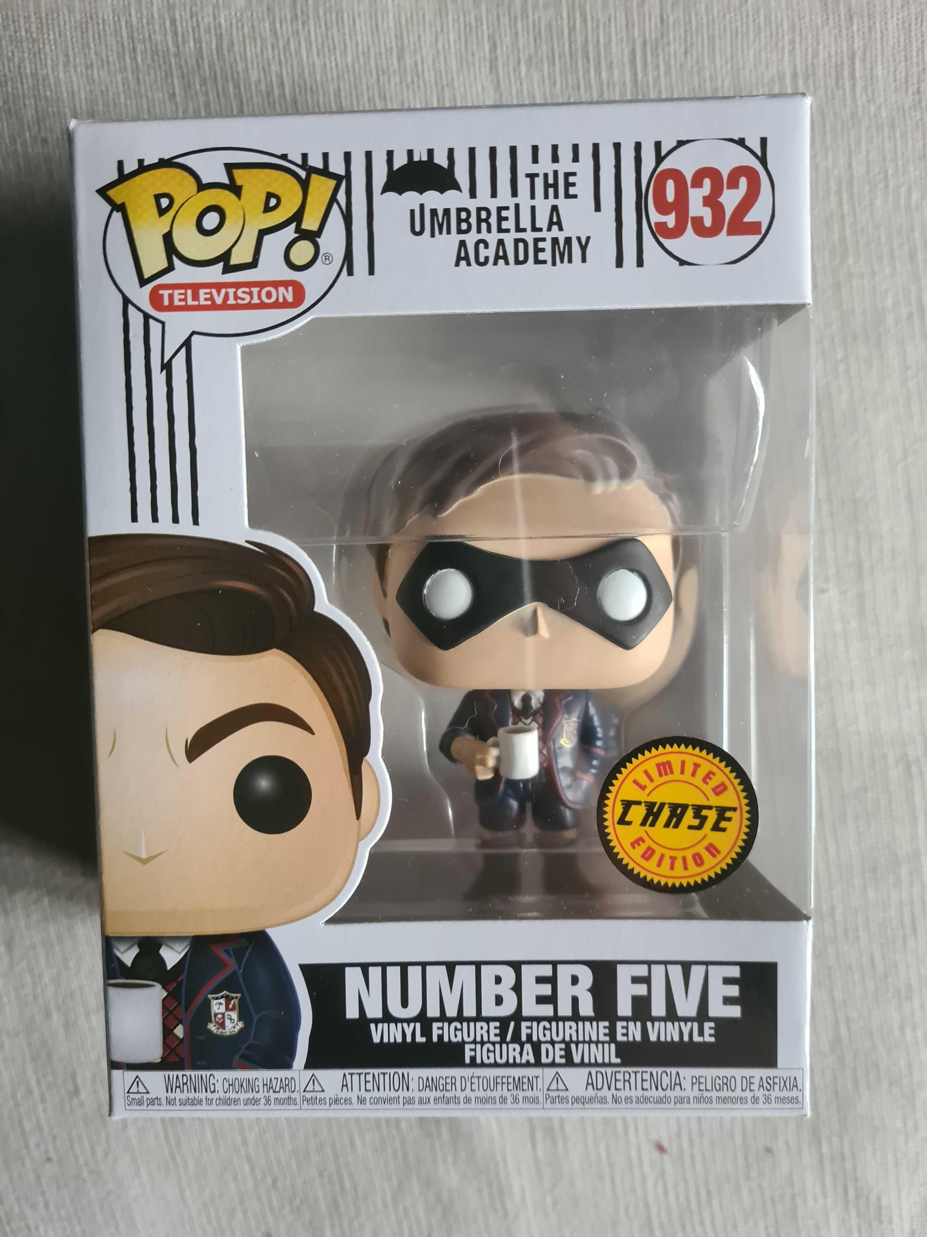 Funko Pop 932 - Number Five Chase Edition - The Umbrella Academy