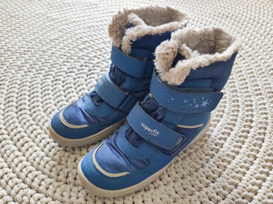 Śniegowce Superfit r. 34 Crystal