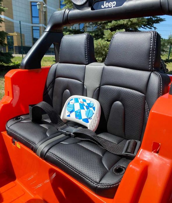 Потужний! Дитячий електромобіль JEEP RUBIСON 4WD детский электромобиль