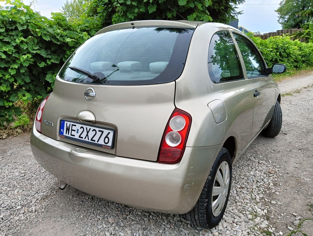 Nissan Micra 1,2 Benz 04r bdb stan ładna zadbana sprawna klima