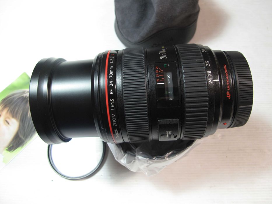 Canon 24-70 2.8 L Igual a NOVA - Ver fotos e descrição