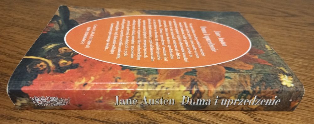 Książka "Duma i uprzedzenie" autorka Jane Austen