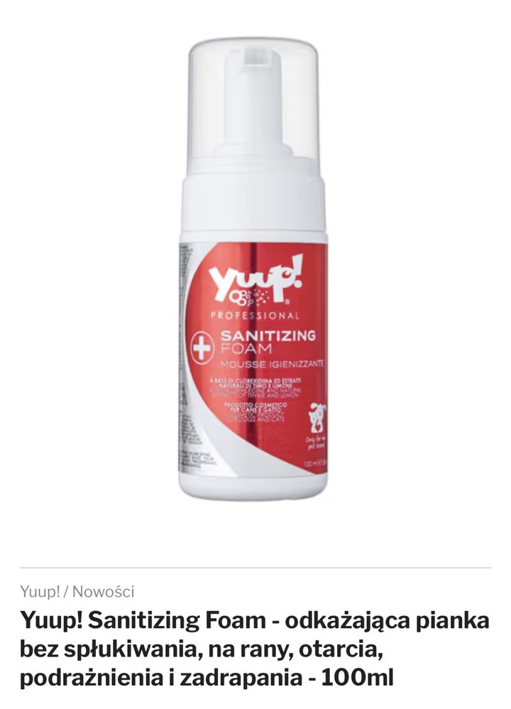 Perfumy i szampony profesjonalne dla piesków Yuup