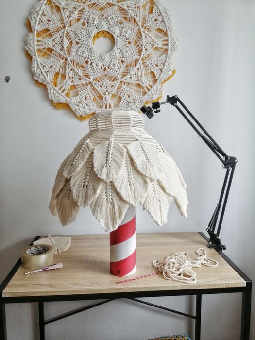 Декоративна арка макраме бохо стиль оренда