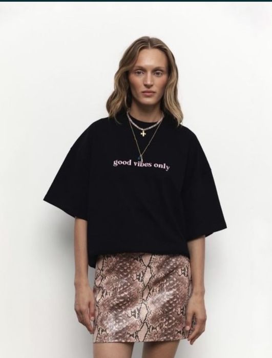 Спідниця, міні спідниця в принт пітон розмір S be om design