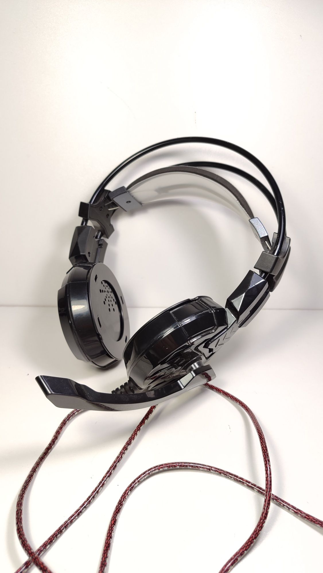 Наушники Гарнитура Greenwave HP-GM-40U black с подсветкой