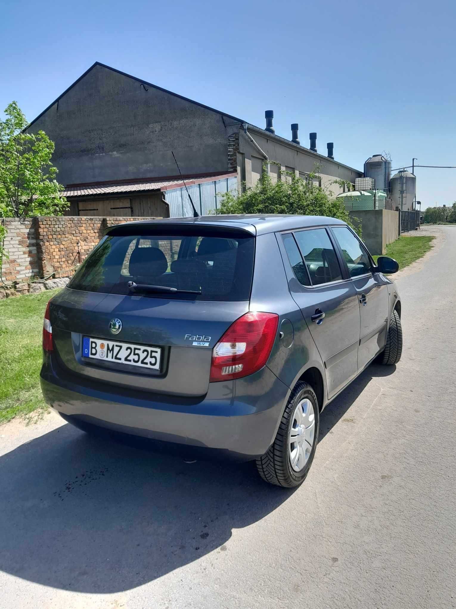 Skoda Fabia 2 2009r 14 16v 86km  Benzyna Klima STAN BDB z Niemiec