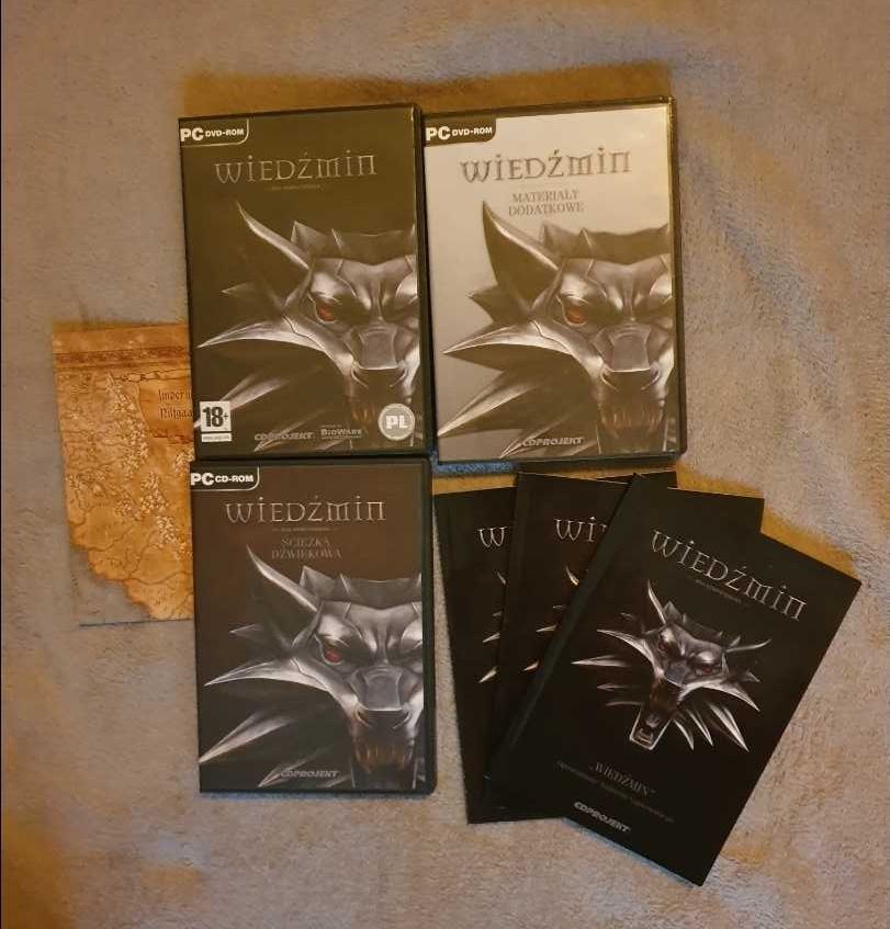 Wiedźmin pc dvd-rom pl