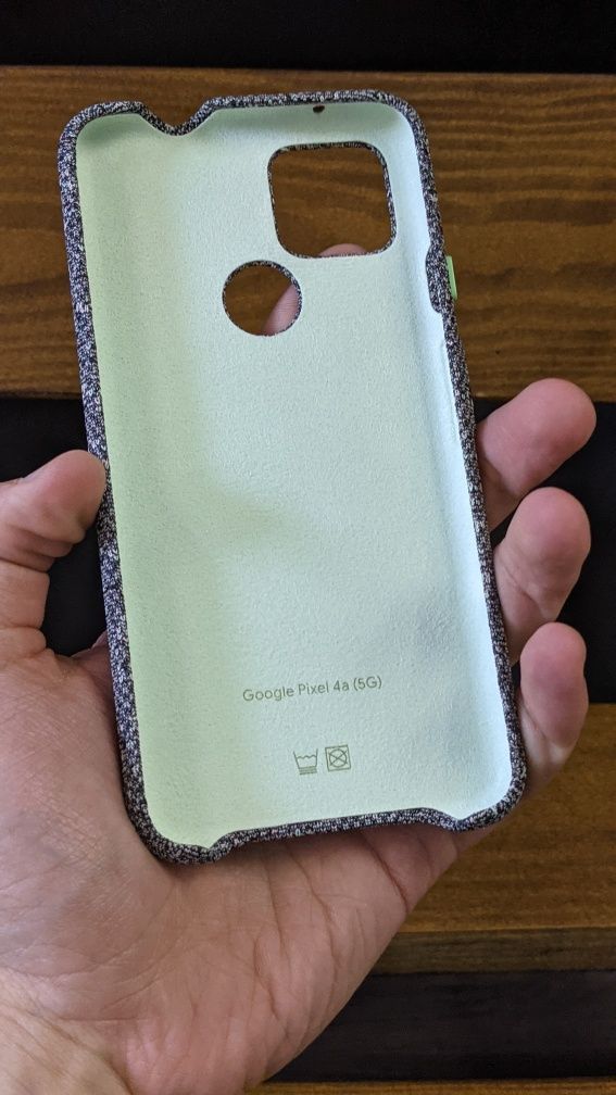 New Google Pixel 4a 5G Static Gray Fabric Чехол Чохол