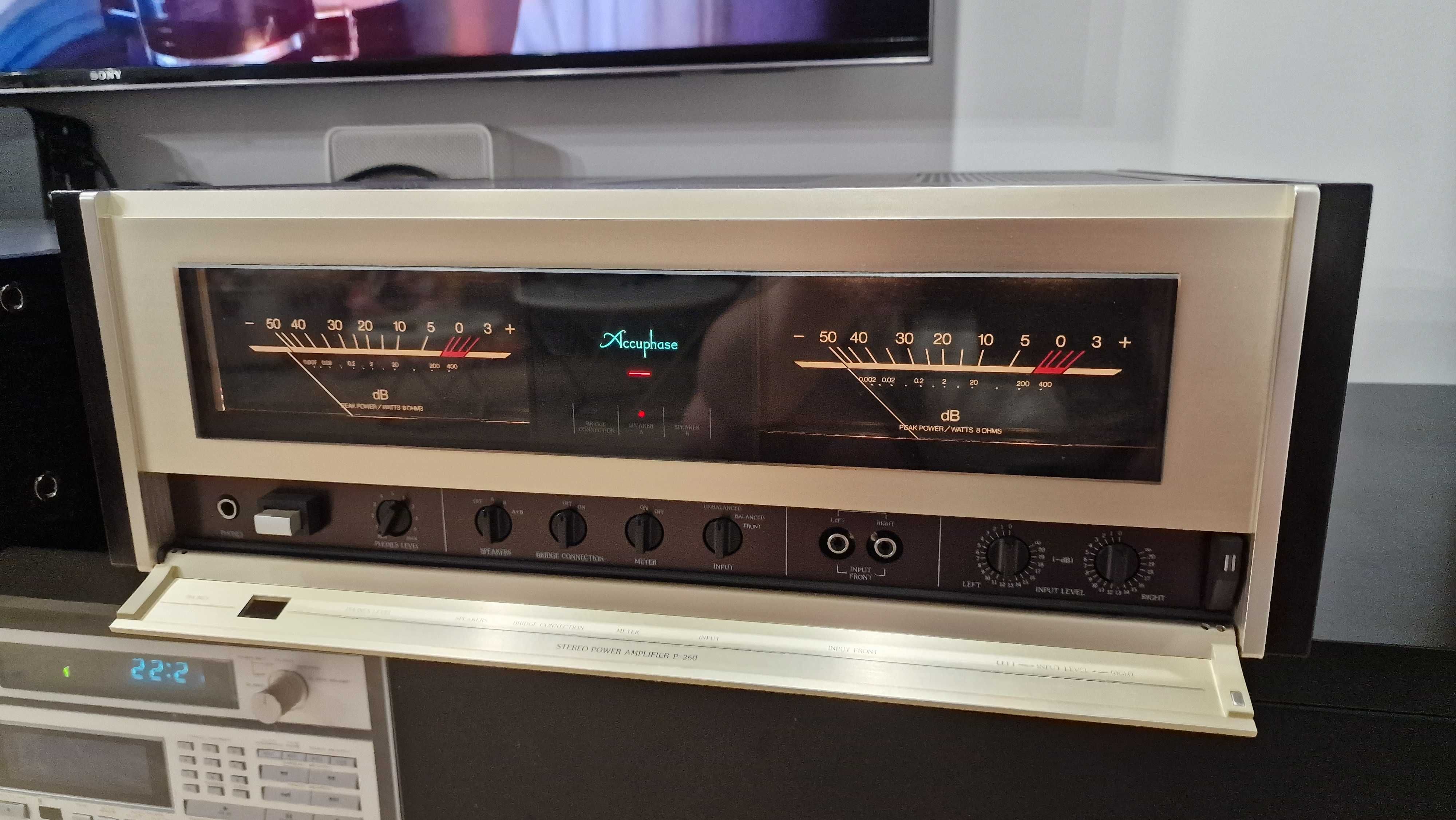 Accuphase P-360 + C-260 + GRATIS Accuphase ALC-10
