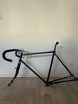 Frameset / rama rowerowa retro do ostrego koła / single speeda / 58 XL