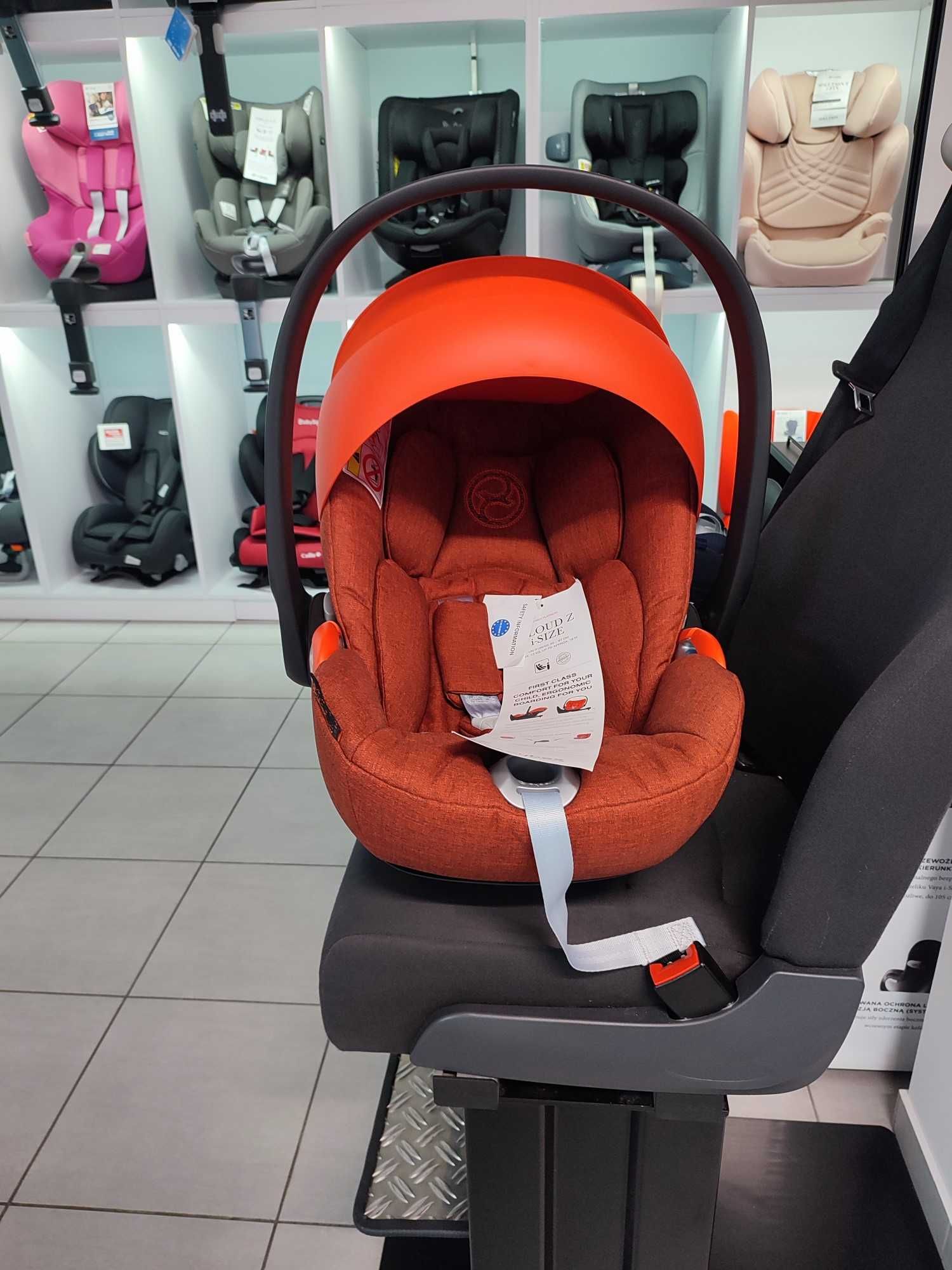 WYPRZEDAŻ! Cybex Cloud Z PLUS fotelik 0-13kg 5 gwiazdek ADAC Nowy