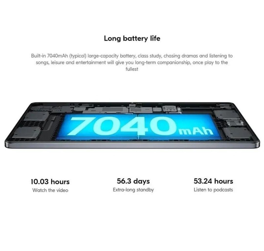 Новый планшет 6/128 GB Lenovo Xiaoxin Pad 2024