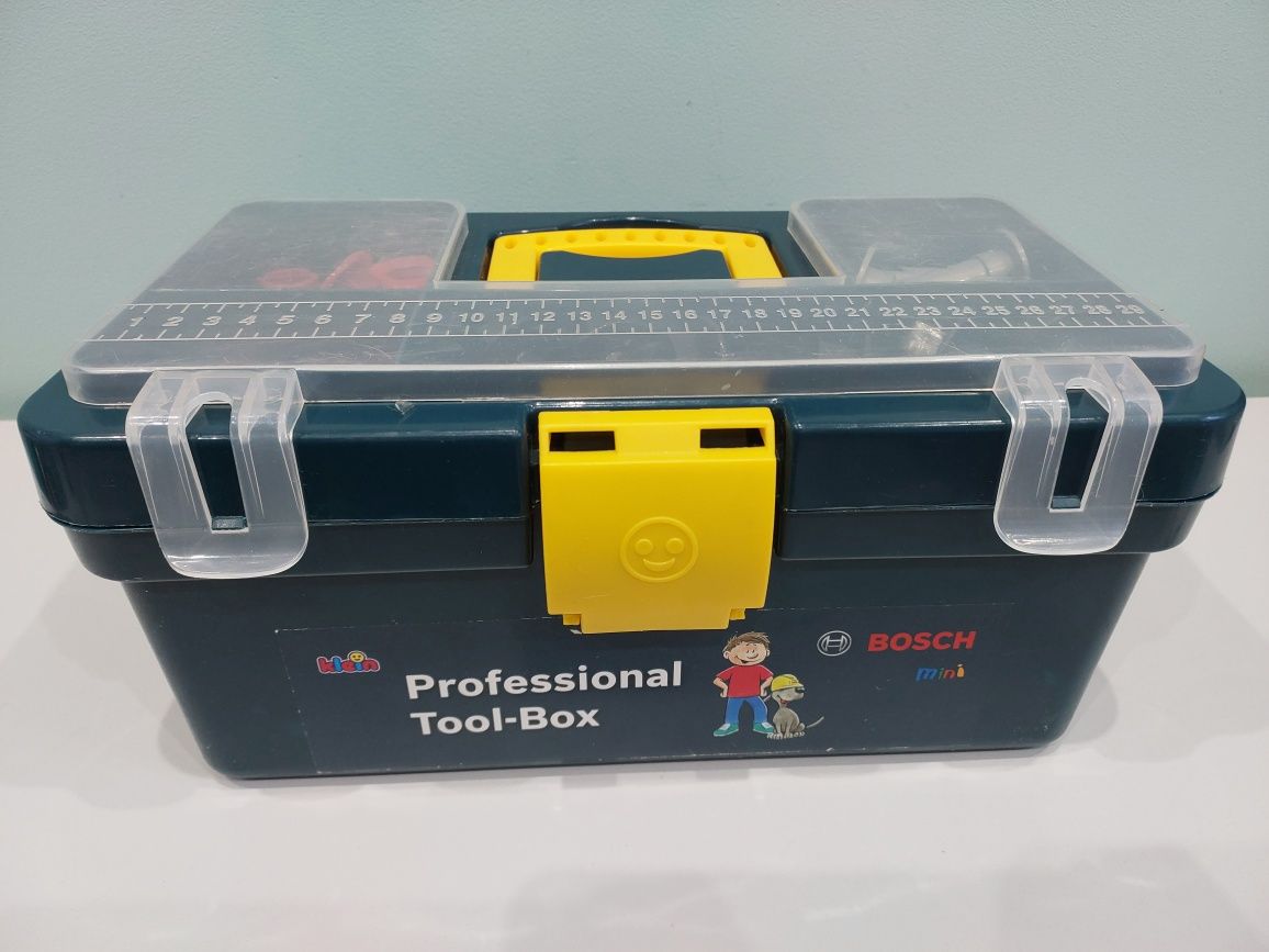 Zabawka skrzynka narzędziowa KLEIN Mini Bosch wkrętarka