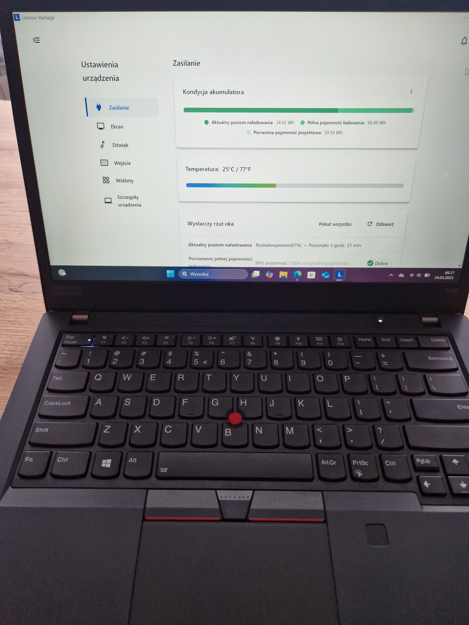Lenovo t495,jak nowy,16gb ram,win11 pro,razen5