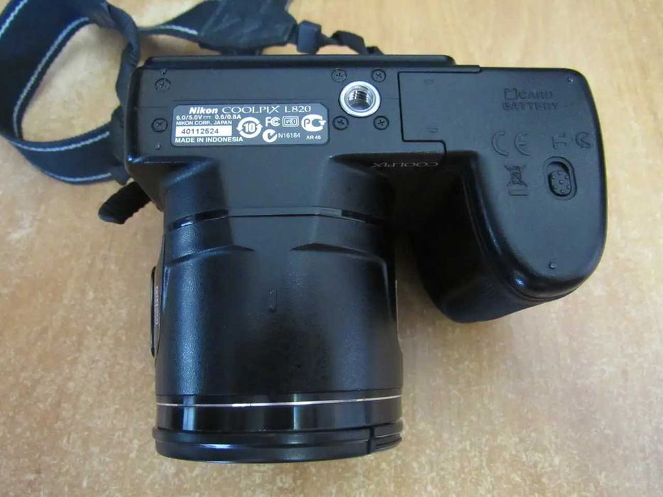 Фотоаппарат Nikon Coolpix L820 - 16 Мп - Full HD - Суперзум - Идеал !