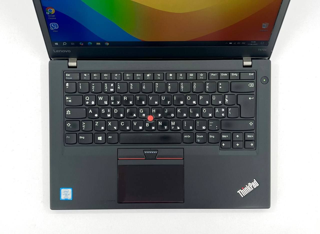 Ноутбук Lenovo ThinkPad T470s (i5-7300U/ 8 GB/ 128 GB)6576
 б/у