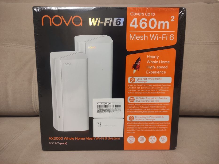 Меш система Tenda MX12 2-Pack (MX12-KIT-2) MESH