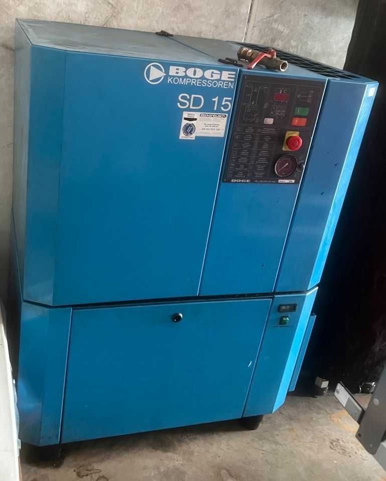 Kompresor śrubowy, sprężarka Boge  SD 15, no Atlas Copco