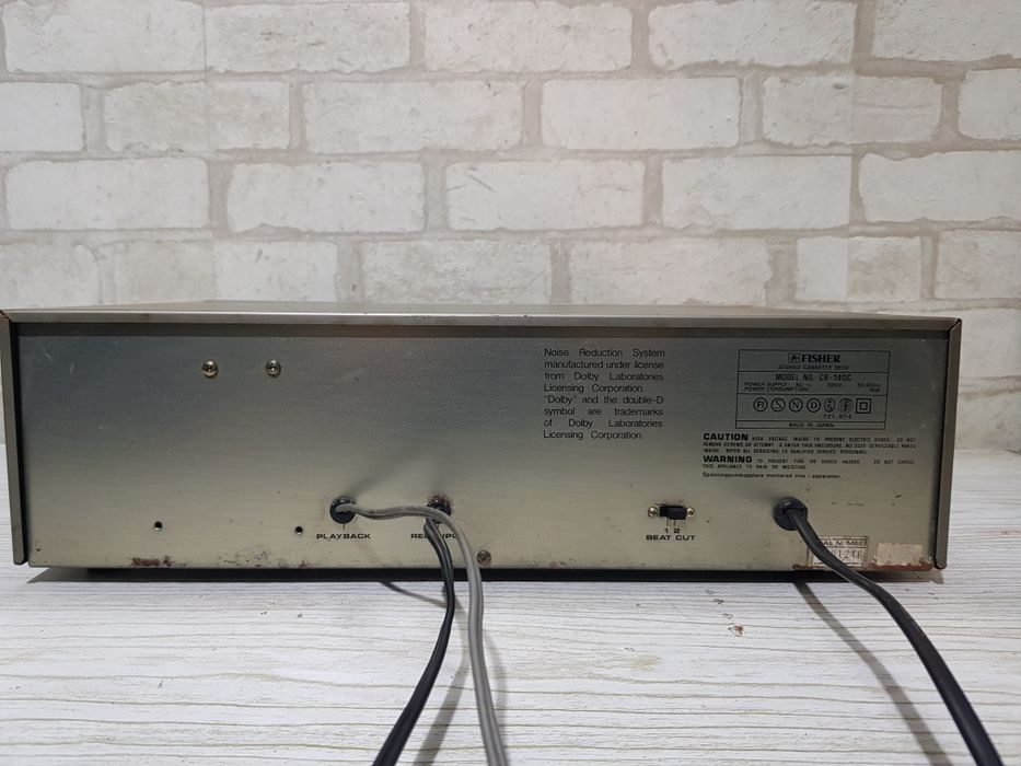 Стерео касетна дека Fisher б/у з Німеччини