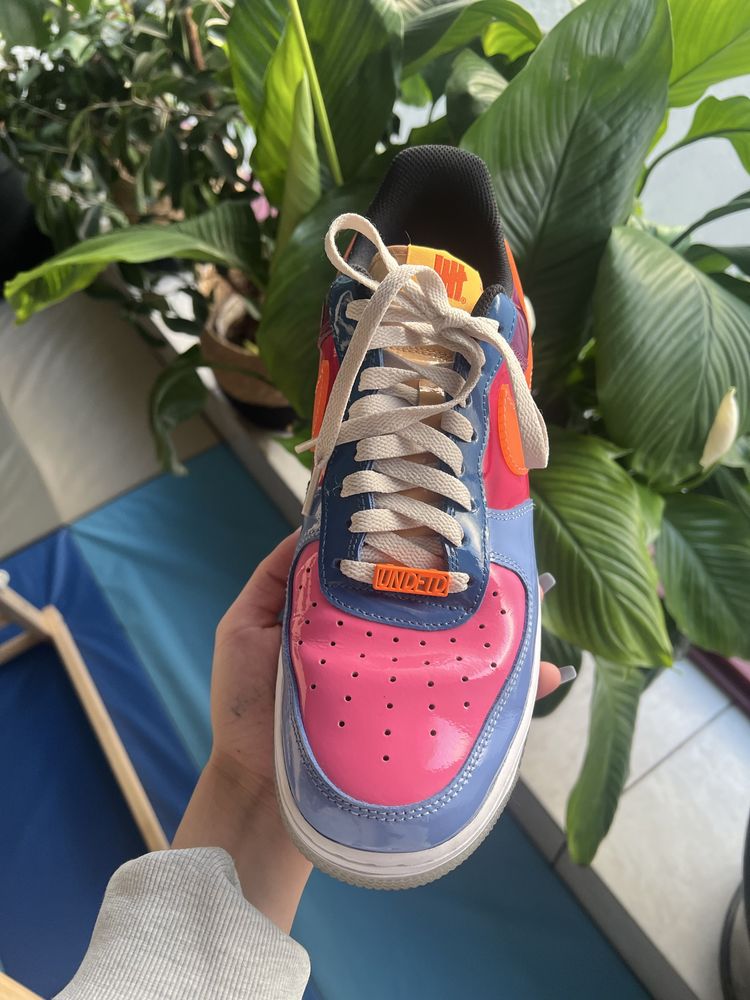 Nike Air Force low undefeated multi patent