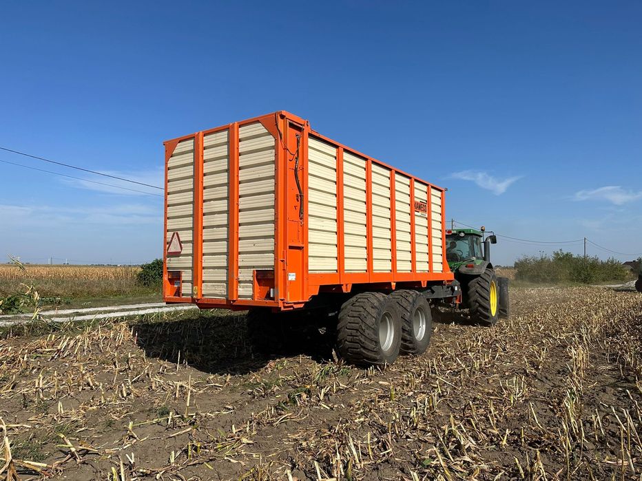 Przyczepa objętościowa kaweco thorium IDEALNA Claas krone