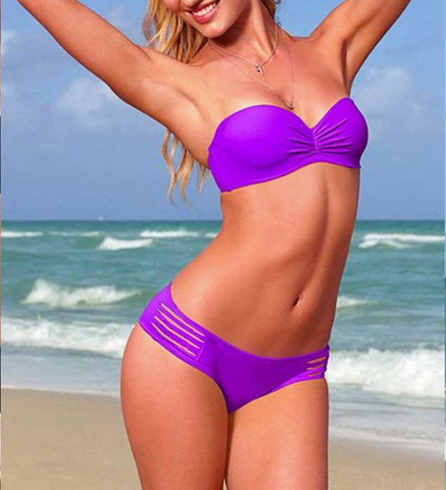 Модний Купальник бандо Victorias Secret без застібки, Новий