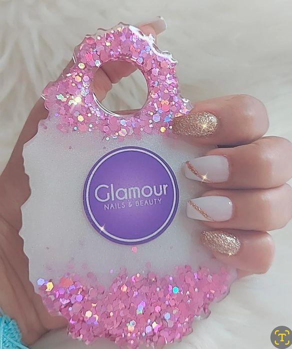 Placa Manicure Personalizada para Fotos
