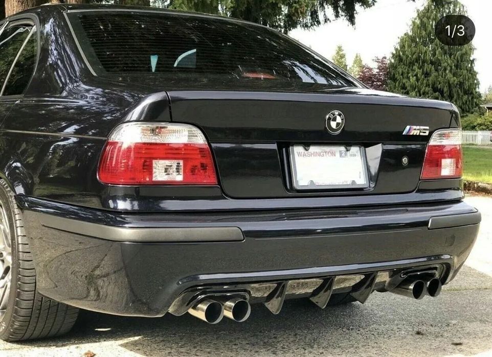 BMW 5 E39 M5 M PAKIET TYLNY DYFUZOR ZDERZAKA