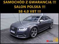 Audi S8 SALON POLSKA + Serwis AUDI + FULL opcja + Bang/Olufsen !!!
