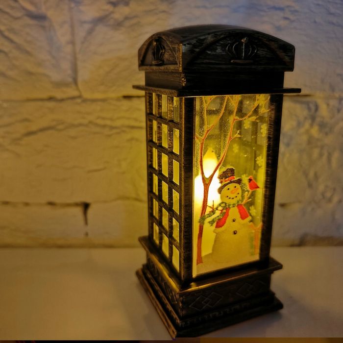 Lampion led latarenka na święta Boże Narodzenie MIKOŁAJ