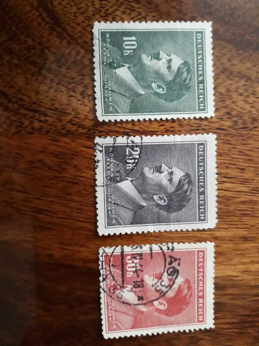 Znaczki III Rzesza Protektorat Czech i Moraw